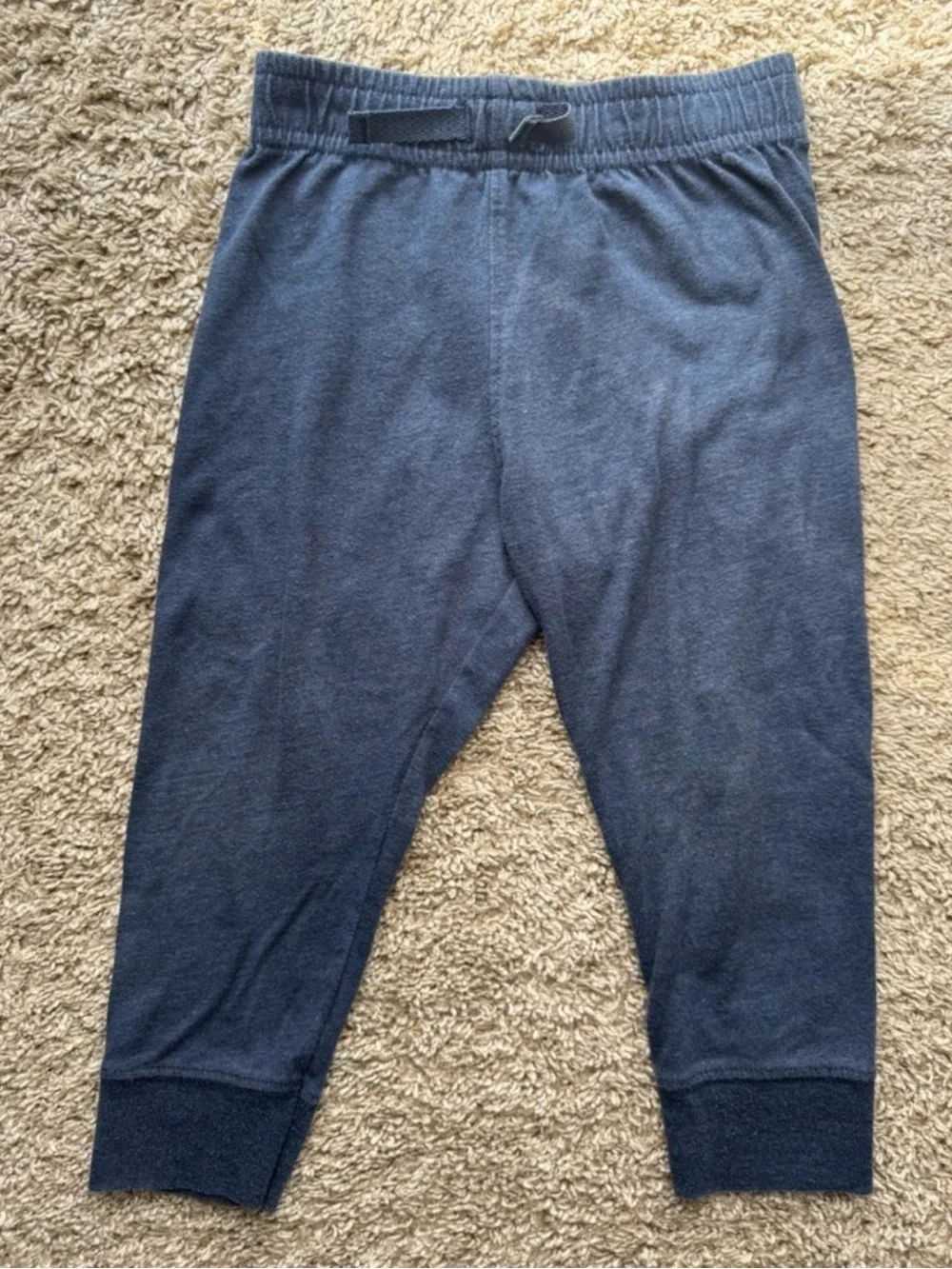 Garanimals 2 Piece Outfit Toddler Boys 2T Smiley Face Pocket Shirt Jogger Pants